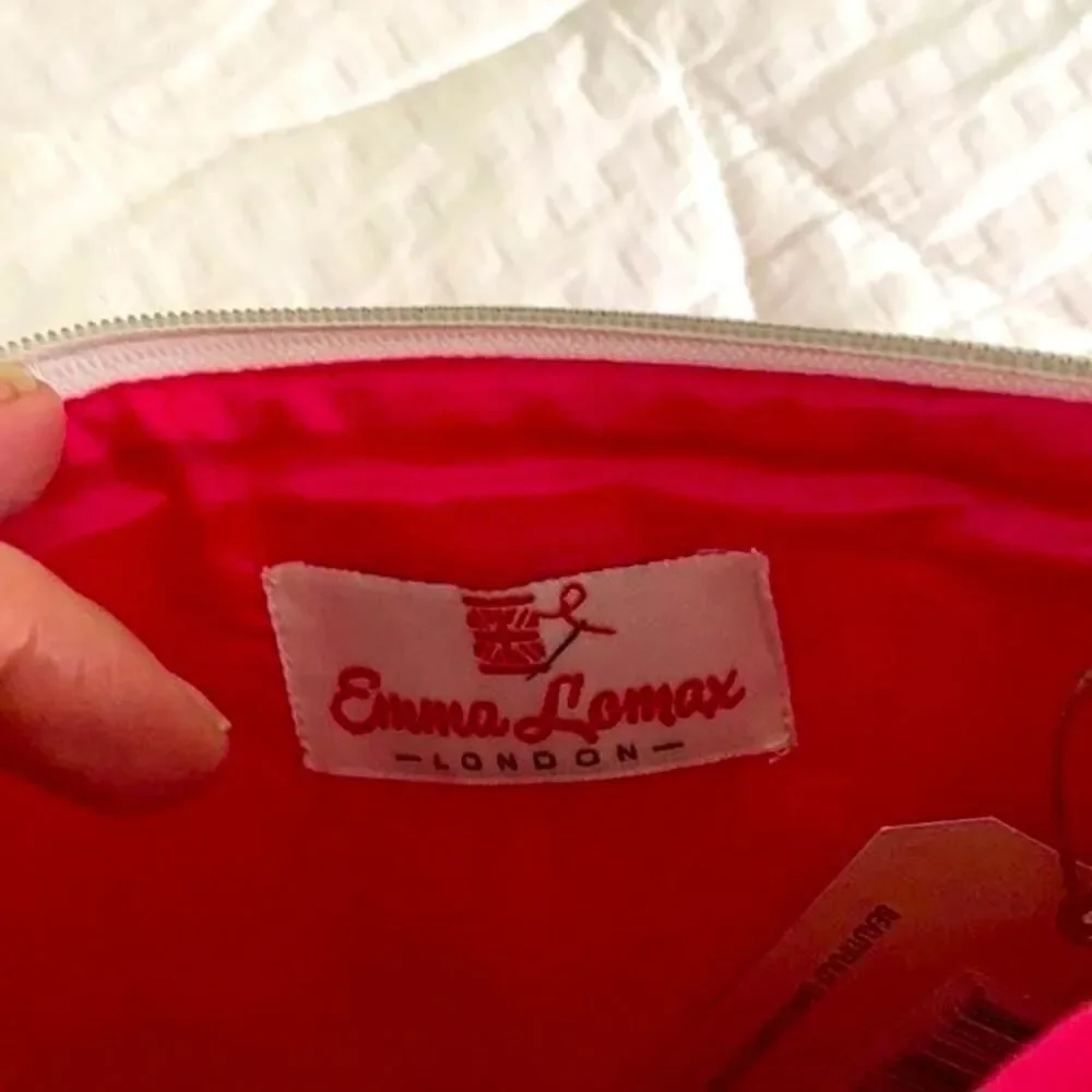 NWT Emma Lomax from  London Large Embroidered Nail bag